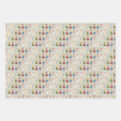 De kerstvakantie van de Natinity Inpakpapier Vel (Voorkant 2)