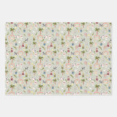 De kerstvakantie van de Natinity Inpakpapier Vel (Voorkant)