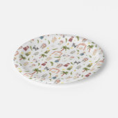 De kerstvakantie van de Natinity Papieren Bordje (Gekanteld)