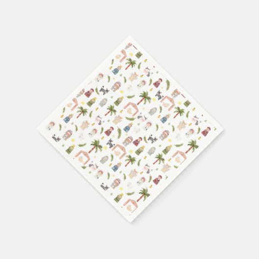 De kerstvakantie van de Natinity Servet (Hoek)