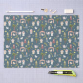 De kerstvakantiemarine van de Nativity Tissuepapier (Craft)