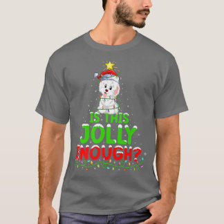 De kerstverlichting is deze alleen genoeg Havanese T-shirt