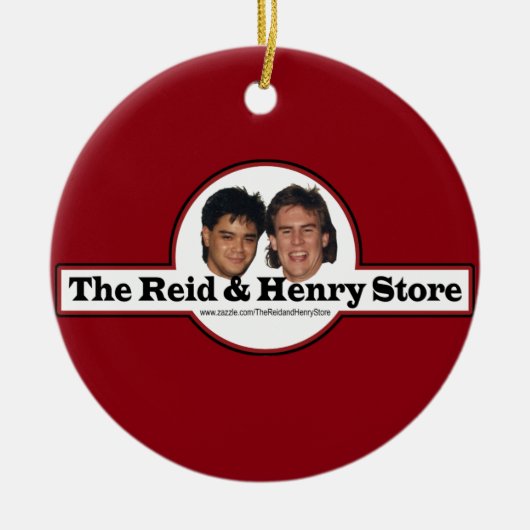 De kerstversiering Reid & Henry Store Keramisch Ornament (Voorkant)
