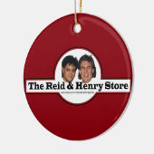 De kerstversiering Reid & Henry Store Keramisch Ornament (Links)