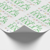 De kerstversiering van de Waterverf van de zalen d Cadeaupapier (Hoek)