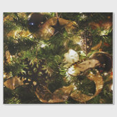 De kerstvlinder cadeaupapier (Vlak)