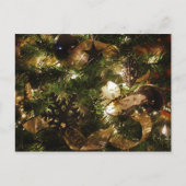 De kerstvlinder feestdagenkaart (Voorkant)