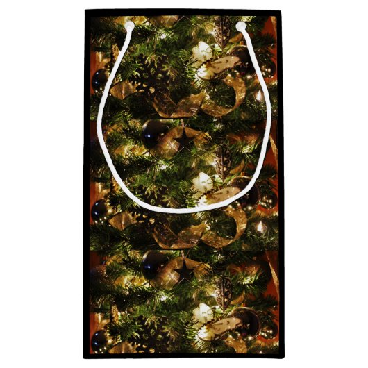 De kerstvlinder klein cadeauzakje (Achterkant)