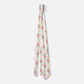 De kerstvoedingskraker Golden Snowflakes Stropdas (Achterkant)