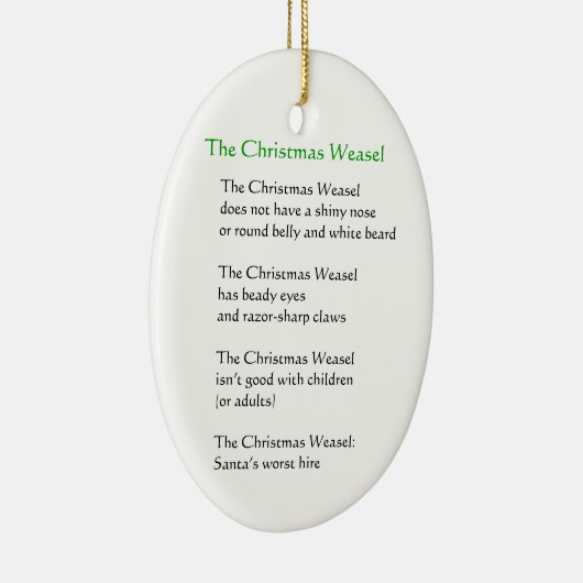 De kerstweek keramisch ornament (Rechts)