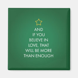 De kerstwens magneet