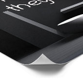 De ketens die ze vereren - Voltaire citaat Poster (Hoek)