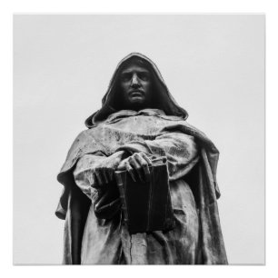 De ketterij Giordano Bruno Perfect Poster
