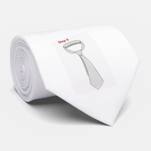 De ketting "Hoe kan ik een stropdas stropdassen" (Opgerold)