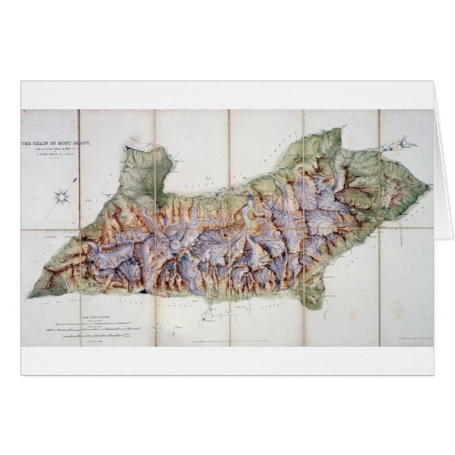De ketting van Mont Blanc uit een daadwerkelijk on (Voorkant Horizontaal)