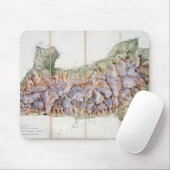 De ketting van Mont Blanc uit een daadwerkelijk on Muismat (Met muis)