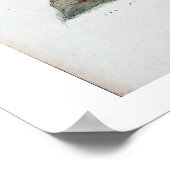 De ketting van Mont Blanc uit een daadwerkelijk on Poster (Hoek)