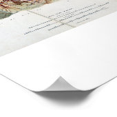 De ketting van Mont Blanc uit een daadwerkelijk on Poster (Hoek)