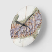 De ketting van Mont Blanc uit een daadwerkelijk on Ronde Klok (Hoek)