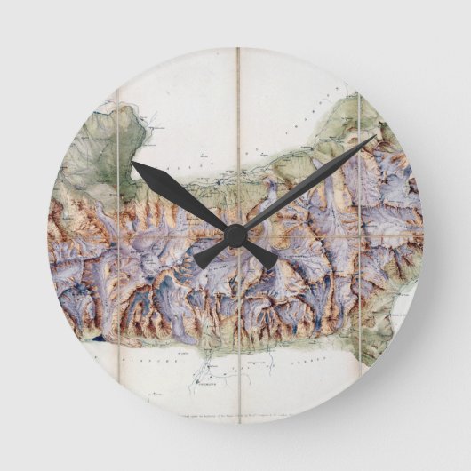 De ketting van Mont Blanc uit een daadwerkelijk on Ronde Klok (Voorkant)