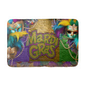 De Kettingen van de Mardi Gras Bead van SlipperyJo Badmat (Voorkant)
