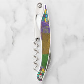 De Kettingen van de Mardi Gras Bead van SlipperyJo Kurkentrekker (Voorkant)