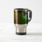 De Kettingen van de Mardi Gras Bead van SlipperyJo Reisbeker (Voorkant rechts)