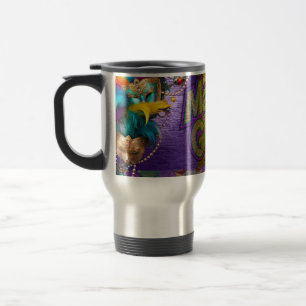 De Kettingen van de Mardi Gras Bead van SlipperyJo Reisbeker