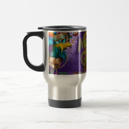 De Kettingen van de Mardi Gras Bead van SlipperyJo Reisbeker (Links)