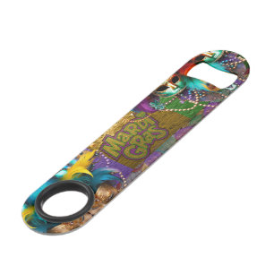De Kettingen van de Mardi Gras Bead van SlipperyJo Speed Flessenopener