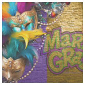 De Kettingen van de Mardi Gras Bead van SlipperyJo Stof (Close Up)