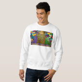 De Kettingen van de Mardi Gras Bead van SlipperyJo Trui (Voorkant volledig)
