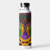 De Kettingen van de Mardi Gras Bead van SlipperyJo Waterfles (Rechts)