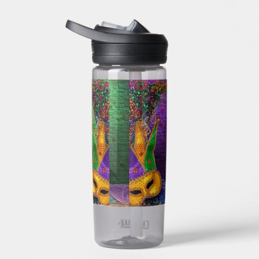 De Kettingen van de Mardi Gras Bead van SlipperyJo Waterfles (Rechts)