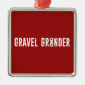 De Kettingkoppeling van de Grensmachine Metalen Ornament (Voorkant)