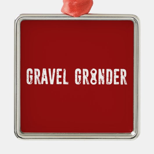 De Kettingkoppeling van de Grensmachine Metalen Ornament (Voorkant)