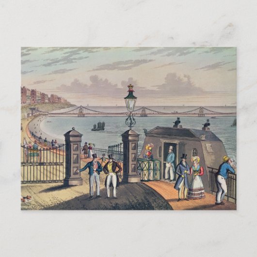 De kettingpier op de voorkant in Brighton Briefkaart (Voorkant)