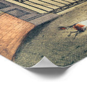 De kettingpier op de voorkant in Brighton Poster (Hoek)