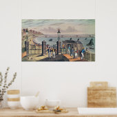 De kettingpier op de voorkant in Brighton Poster (Keuken)