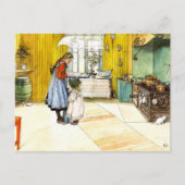 De keuken Carl Larsson Zweedse beeldende kunst Briefkaart (Voorkant)