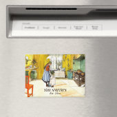 De keuken Carl Larsson  Zweedse beeldende kunst Magneet (Insitu (Vaatwasser))