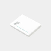 De keuken Gepersonaliseerde Nota's van de Post-het Post-it® Notes (Schuin)