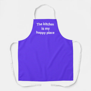 De keuken is mijn gelukkige Paarse Schort