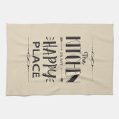 De keuken is mijn gelukkige plek theedoek (Horizontaal)