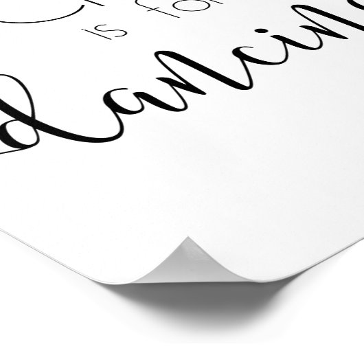 De keuken is voor dansend Poster (Hoek)