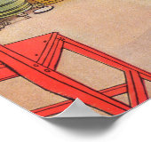 De keuken van Carl Larsson, 1898 Poster (Hoek)