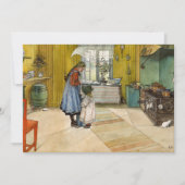 De keuken van Carl Larsson Bedankkaart (Voorkant)