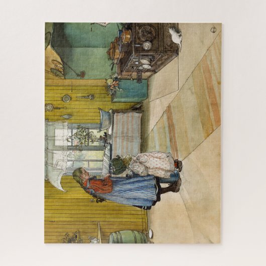 De keuken van Carl Larsson Legpuzzel (Verticaal)