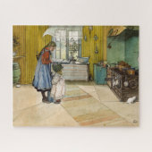 De keuken van Carl Larsson Legpuzzel (Horizontaal)