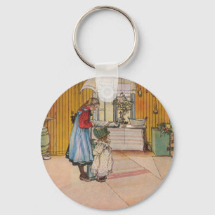 De keuken van Carl Larsson Zweedse artiest Sleutelhanger